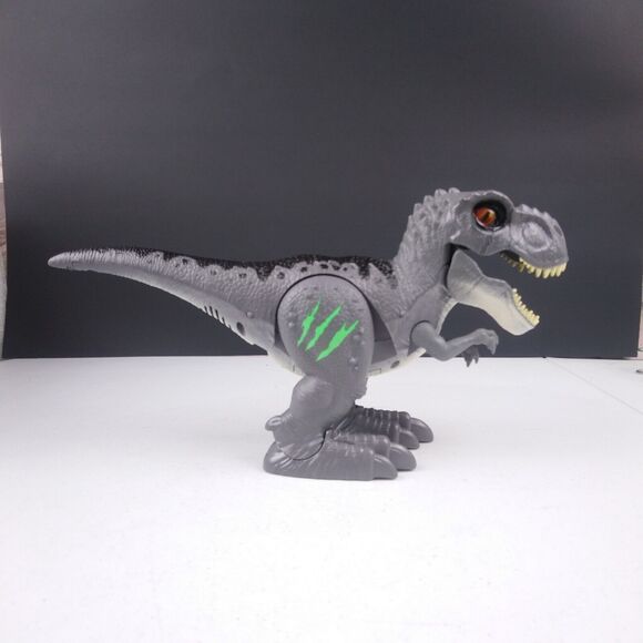 ZURU Robo Alive T-Rex Robotic Pet T-Rex Gray Movement & Sounds Working! - Picture 1 of 4